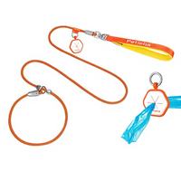 Correa de competición para perros, cuerda trenzada de alta resistencia, cadena en P para entrenamiento, mango suave estampado