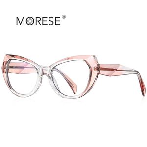 Lunettes optiques de haute qualité XINLI2163 TR90 pour femmes, style européen et américain, anti-lumière bleue, style ordinateur, motif animal - Product Image 4