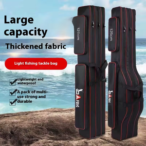 Large Capacity Multifunctional <b>Fishing</b> Gear Bag Lightweight Big Belly Thickened <b>Rod</b> Storage Bag for Easy <b>Fishing</b> Accessory - Product Image 5