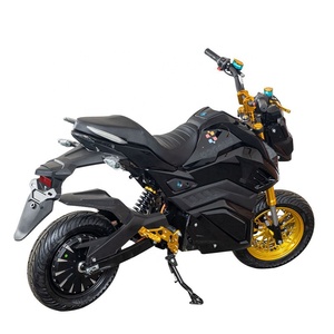 Moto à deux roues électrique personnalisée 60V 72V pour personnes âgées, moto classique bon marché - Product Image 4