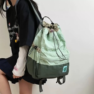 New drawstring casual <b>backpack</b>, lightweight outdoor cycling and hiking bag, <b>large</b>-capacity travel and sports <b>backpack</b> - Product Image 2