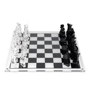 Набор акриловых шахматных досок для взрослых и детей