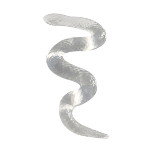 Soft Stretch TPR Pure Transparent Snakes Toy Kawaii Sensory Animal <b>Squishy</b> Unisex Stress Relief Toy for Ages 8+ & 14+ - Product Image 1