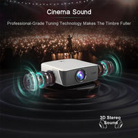 Mini projecteur Portable sans fil double Wifi jeu vidéo projecteur Home cinéma Android projecteurs 4K Google TV pour films