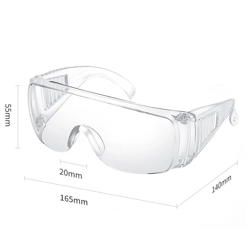 Alta calidad uv400 gafas de seguridad con anti-saliva intrusión y anti niebla ojo escudo protector de gafas CE