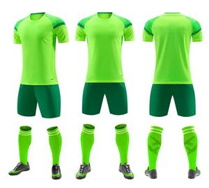 Özel futbol kıyafeti aşınma futbol kiti futbol tişörtü futbol formaları Set yüceltilmiş siyah sarı futbol forması - Product Image 6