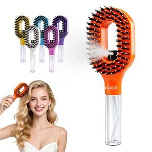 Peine Estilizador 2 en 1 con Pulverizador de Agua Integrado, Herramienta para Desenredar y Suavizar el Cabello, para el Hogar y Viajes - Product Image 1