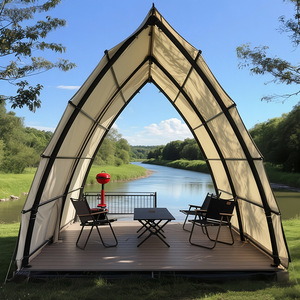 Tenda da <span class=keywords><strong>Campeggio</strong></span> a Forma di Vela Unica per <span class=keywords><strong>Glamping</strong></span>, Siti all'Aperto e Feste in Giardino - Product Image 2