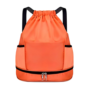 Nylon Cinch Backpack-One-Bag Solves All Organized &amp; Mess-Free Waterproof &amp; Quick <strong>Dry</strong> Abrasion-Resistant Travel Best <strong>Buddy</strong> - Product Image 5
