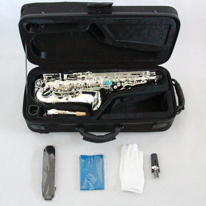 Di alta qualità argento sassofono contralto professionale in ottone corpo Eb Woodwind Orchestra Saksofon sassofon sassofono contralto - Product Image 5