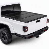 Couverture de benne rigide pliable en trois parties, profil bas, montage encastré, sans perçage, étanche pour Dodge Ram 1500 OEM ODM