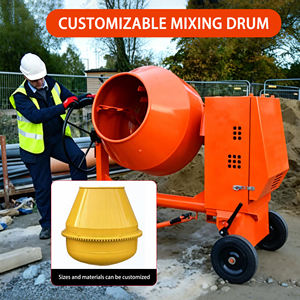 China Fabrikant Diesel Mini Betonmixer 350l Zelfbelasting Met Motor & Pomp Handmatige Ontlading Voor De Bouw - Product Image 4