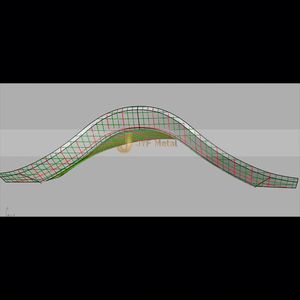 Escultura Art Deco de Acero Inoxidable Personalizada de Lujo ANW3201 que Crea Declaraciones Visuales Atemporales - Product Image 4