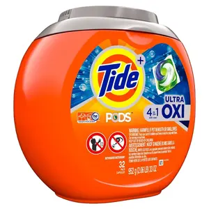 Tide PODS液体ランドリー洗剤パック、オリジナル、81カウント