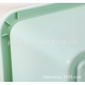 Boîte de rangement en plastique pour sous-vêtements, 31.5x24x9cm, avec couvercle, organisateur de tiroir pour soutien-gorge, culottes, chaussettes, nécessités quotidiennes - Product Image 4