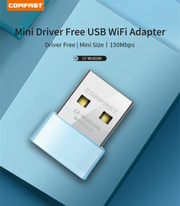 Comfast CF-WU816N 150Mbps Driverless Nickel-Mạ Chống Gỉ Đầu USB Công Suất Thấp Mạng Không Dây Adapter - Product Image 5