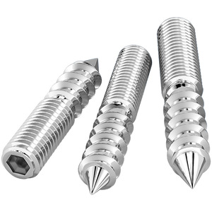 Tianzhuo Hardware 304 Stainless Steel Double-Ended Self-Tapping Screw Hex Head Pointed Tail Metric Size For Furniture Stairs - Product Image 1
