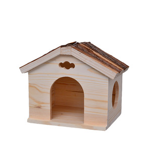 <b>Pine</b> Birdhouse Wooden Bird Nest 24x15.5x19cm Durable Rectangle Shape For Garden Ornaments - Product Image 3
