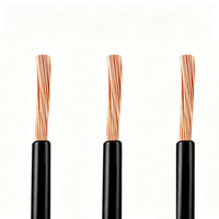 Cable de Cobre Flexible de un Solo Núcleo 300/500V 0.5-4mm² para Cableado Interno de Electrodomésticos, Certificado CE