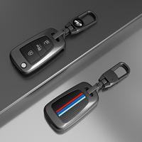 Étui de clé de voiture pliable en alliage de zinc de luxe pour hommes, compatible avec Beijing Motors Verna Accent Elantra Avante Sonata VIII
