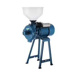 High quality new design 220V Electric Animal Poultry Feed Mill Wet Dry Grinder Corn Grain Rice Wheat