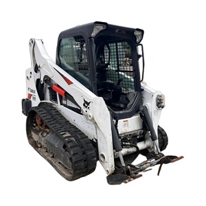 Chargeuse compacte sur chenilles Bobcat T595 2019 avec moteur EPA, hydraulique à haut débit et attache rapide pour la vente à l'exportation - Product Image 1