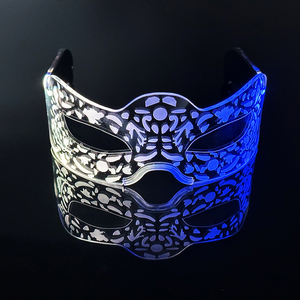 Mặt nạ LED phát sáng tương lai, mặt nạ phát quang huỳnh quang dành cho các buổi hòa nhạc, tiệc hóa trang của các cô gái, đồ dùng mặt nạ phát sáng - Product Image 4