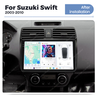 DUDUAUTO para Suzuki Swift 2003-2010, Sistema Multimedia Android Modificado para Auto, Navegación Bluetooth, Carplay, Pantalla de Visión Trasera