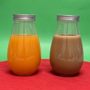 Bouteille en plastique PET en forme d'ampoule pour boissons gazeuses de qualité alimentaire, avec bouchon à vis, prix abordable - Product Image 1