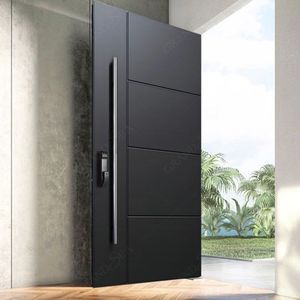 <span class=keywords><strong>Porte</strong></span> pivotante <span class=keywords><strong>blindée</strong></span> en aluminium moderne Grandsea, <span class=keywords><strong>porte</strong></span> extérieure de grande sécurité, <span class=keywords><strong>double</strong></span> <span class=keywords><strong>porte</strong></span> d'entrée pour maisons - Product Image 3