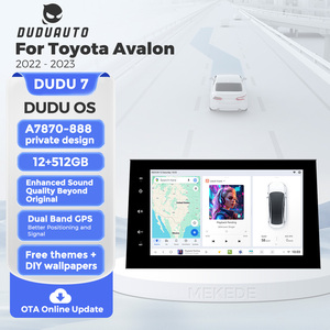 วิทยุติดรถยนต์ DUDUAUTO DUDU7 A7870 AKM7739 DSP 12+512G QLED สำหรับรถยนต์โตโยต้า อวาลอน ปี 2022-2023 - Product Image 1
