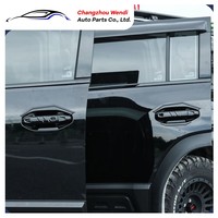 Cache-poignée de porte latérale en ABS pour l'extérieur de la voiture pour Chery Jetour T2 Travellar