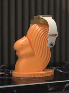 Base de soporte de carga artesanal de resina de ardilla pintada a mano bonita y creativa para Apple Huawei Watch IWatch 8 Love Style - Product Image 2