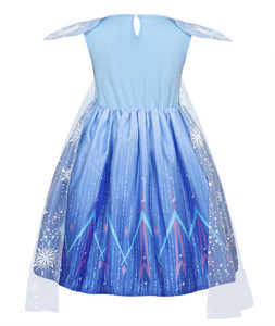 Baby Frock Toddler girl's Dresses <span class=keywords><strong>Elsa</strong></span> Role Play <span class=keywords><strong>Costume</strong></span> Girl Party TV & Movie <span class=keywords><strong>Costume</strong></span> Ice Princess Blue <span class=keywords><strong>Elsa</strong></span> Cosplay <span class=keywords><strong>Costume</strong></span> - Product Image 3