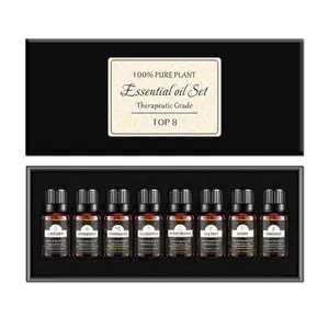 Destilador de masaje para el cuidado de la piel, elevador de nariz, aceite esencial de geranio de madera de agar para botella de cabello con caja de embalaje para cabello