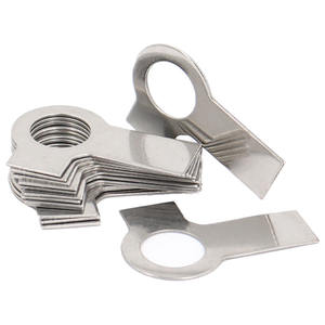 Arandela de bloqueo de <span class=keywords><strong>doble</strong></span> lengüeta negra de acero inoxidable DIN463 - Product Image 5