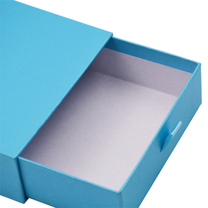 Logo personnalisé boîte de papier de tiroir Coulissante Pliante emballage cadeau Boîte de rangement avec tiroir - Product Image 4