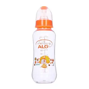 alg without handle bpa free 280ml feeding anti colic baby bottle