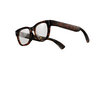 Lunettes IA RYE E06D avec caméra 13MP, contrôle tactile Wi-Fi, double microphone à réduction de bruit, traduction IA, verres anti-lumière bleue 40g, batterie 290mAh