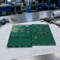 Carte de circuit imprimé (PCB) pour composants LED, PCB assemblé 10 couches, ventilateur BLDC Dean ML pour guitare électrique, pièces de télévision Samsung JL-IC
