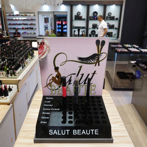 Tùy chỉnh Acrylic hiển thị đứng Acrylic mỹ phẩm hiển thị đơn vị truy cập cho Son dưỡng môi - Product Image 5