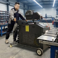 Machine de soudage laser professionnelle 4-en-1 refroidie par eau, tout-en-un, avec cadre mobile pour le soudage de métal d'équipements de fitness