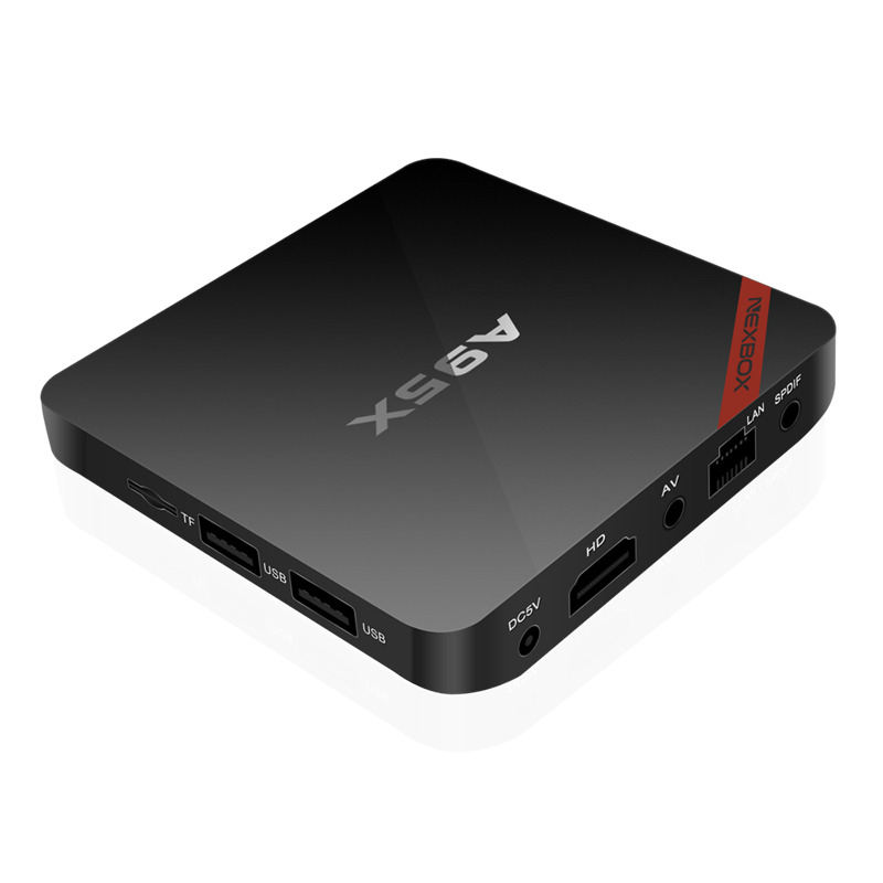 A95X B7N Android Amlogic S905W Quad core CortexA53 2,4 Wifi Super HD video 2GB 16GB 4K Dispositivo de TV Set-top Box