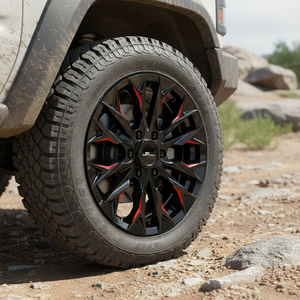 <span class=keywords><strong>Jantes</strong></span> en alliage forgées JPwheels Factory pour tout-terrain, 17x8 <span class=keywords><strong>pouces</strong></span>, à déport profond, 6x139.7, en aluminium T6061-T6 # JR1115 - Product Image 5