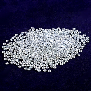 Diamante Creado en Laboratorio, Corte Brillante Redondo, 1.5 MM, Certificado por Terceros, Piedras Preciosas Sueltas para Joyería, Color Pulido con Efecto de Juego de Color - Product Image 1