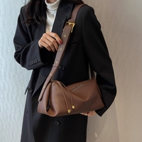 Sacs à bandoulière en cuir souple pour femmes, petits, imperméables, design oreiller, style simple et tendance, vente en gros, à sangle unique