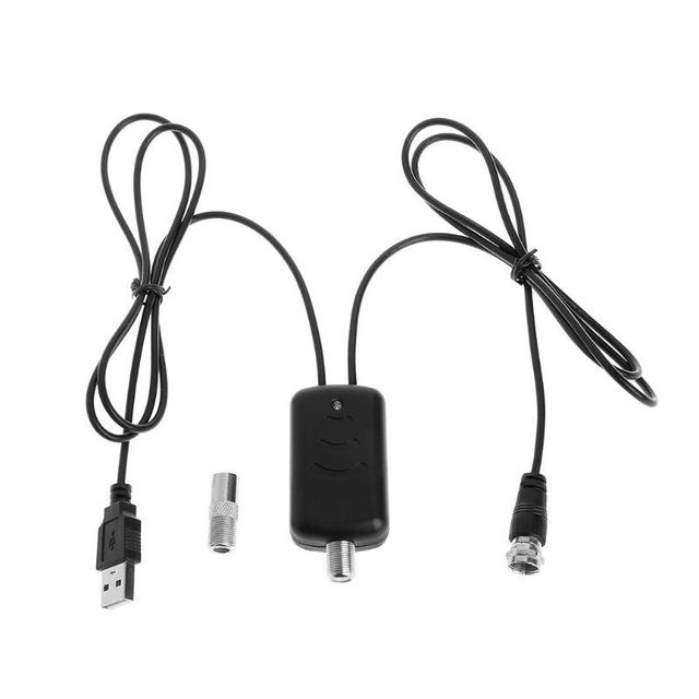 Digital TV signal Amplifier Booster High-de-finition Channel 25DB Low-noise Ground Wave Antenna