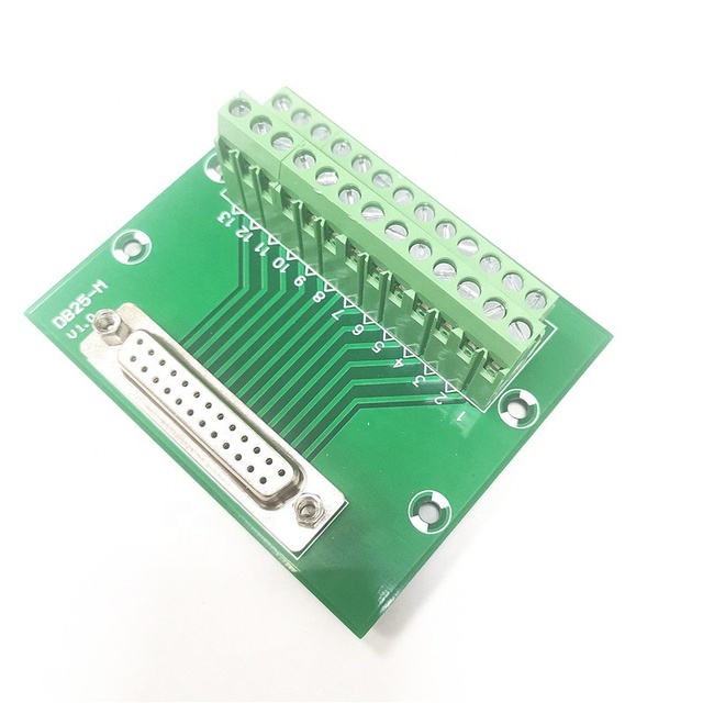 DB25 D-SUB Female DB25-M11 25 Pin Connectors Socket Terminal Block Breakout Board Adapter Converter Splitter