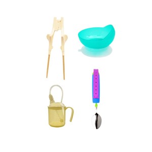 Palillos antivibración para personas mayores, de silicona, sin BPA, cuerpo recto, juego con tenedor y cuchara, para mayores de 4 años - Product Image 2