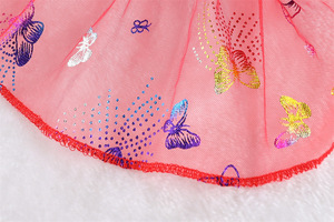 Ropa para Perros Personalizada al por Mayor, Vestido de Verano Ligero de Lujo con Diseño de Mariposa para Perros Pequeños, Teddy, Pomerania, Gatos y Perros - Product Image 6